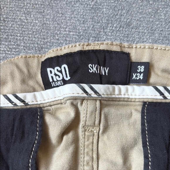 Men's RSQ Tan Pants - Picture 2 of 3